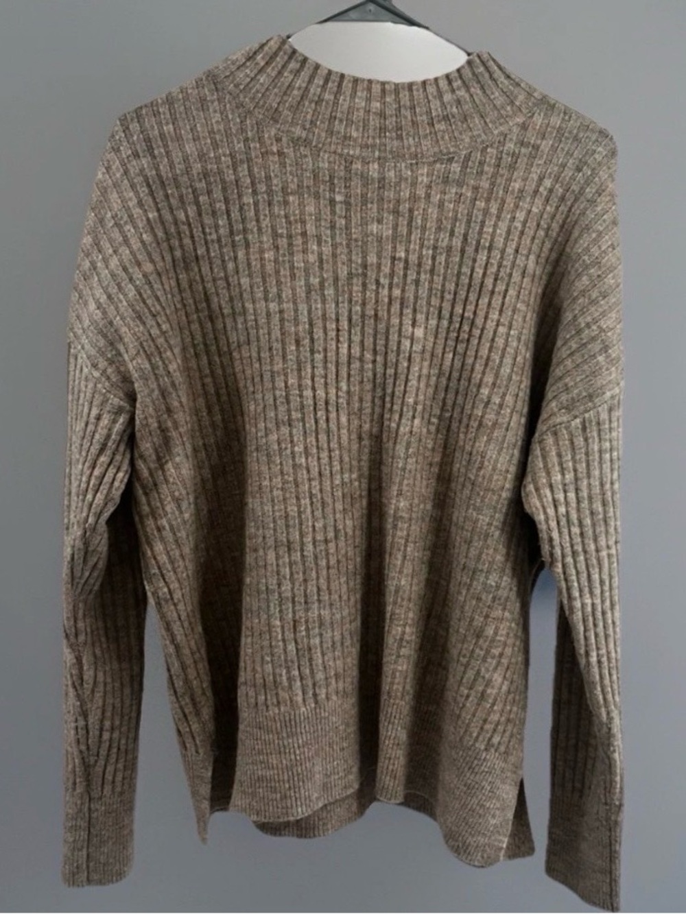 Loft Outlet Women's ribbed mock neck sweater,